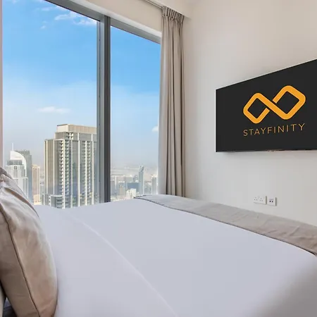 65Th High Floor - 4 Bedroom Apartment With Best Opera, Fountain & Burj Khalifa View - Downtown Dubai - Forte Tower 1 By Stayfinity For Max 9 Guests Exterior photo