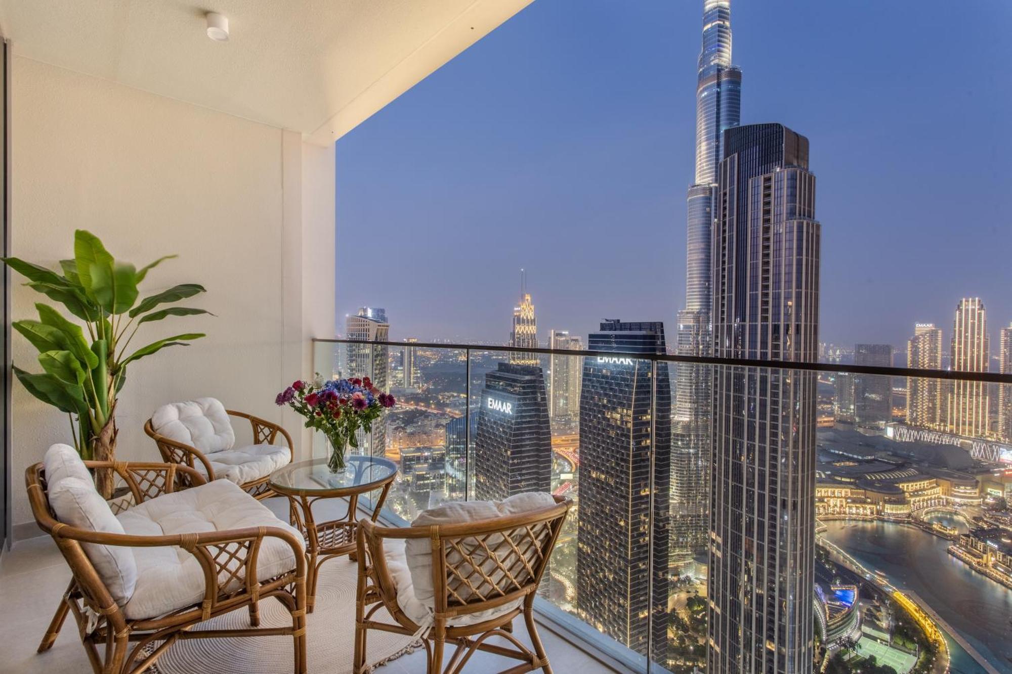 65th High Floor - 4 Bedroom With Opera, Fountain & Burj Khalifa View - Downtown - Tower 1 By Stayfinity For Max 9 Guests *