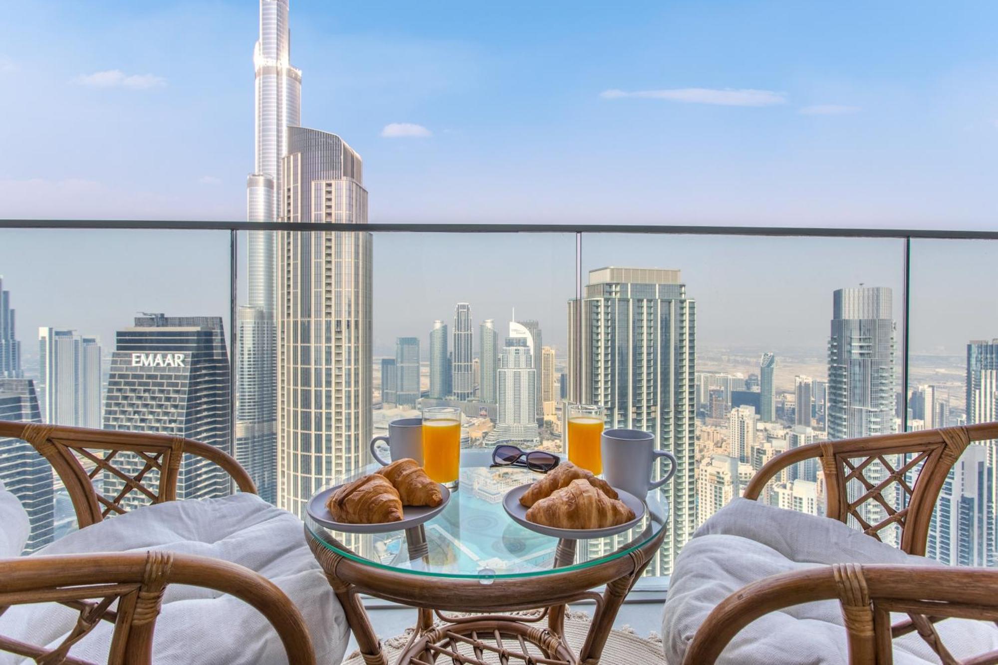 65th High Floor - 4 Bedroom With Opera, Fountain & Burj Khalifa View - Downtown - Tower 1 By Stayfinity For Max 9 Guests *