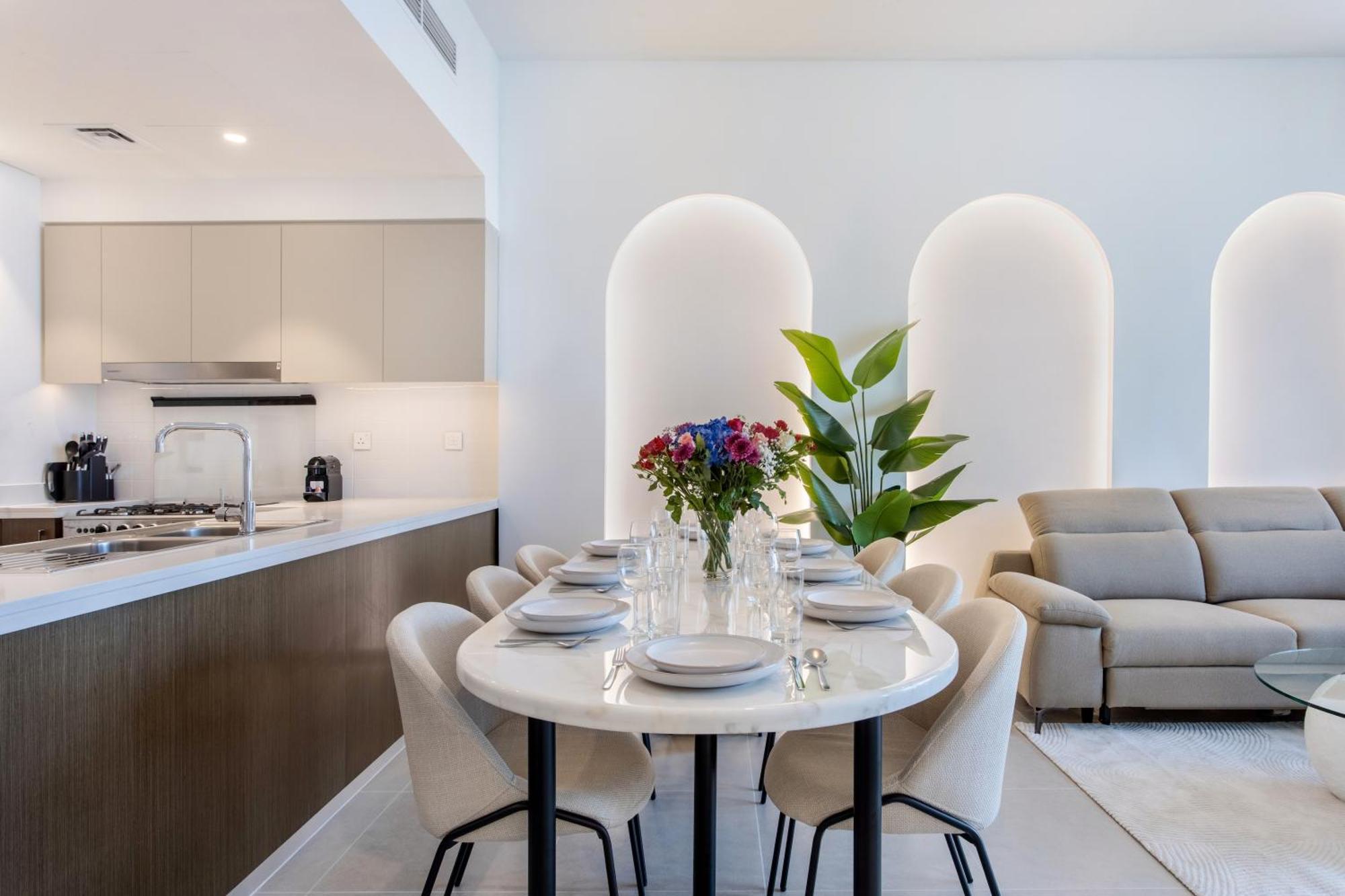 65th High Floor - 4 Bedroom With Opera, Fountain & Burj Khalifa View - Downtown - Tower 1 By Stayfinity For Max 9 Guests Apartment Dubai