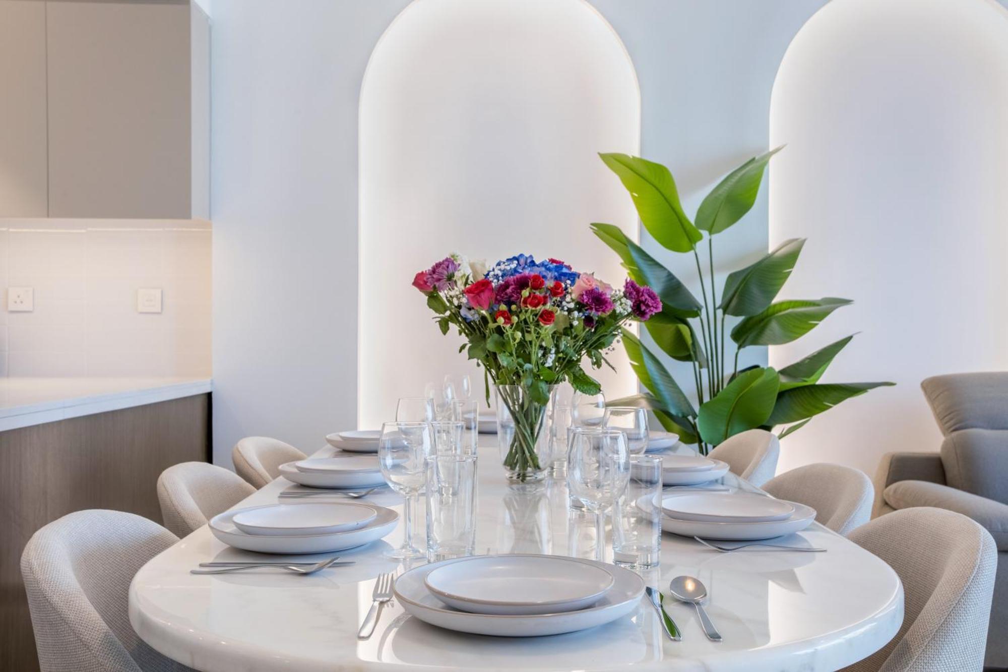 Apartment 65th High Floor - 4 Bedroom With Opera, Fountain & Burj Khalifa View - Downtown - Tower 1 By Stayfinity For Max 9 Guests *